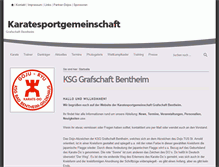 Tablet Screenshot of goju-ryu-ksg.de